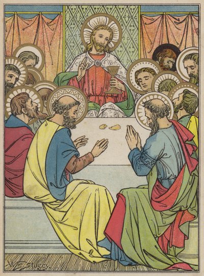 The Paschal Supper by W.S. Stacey